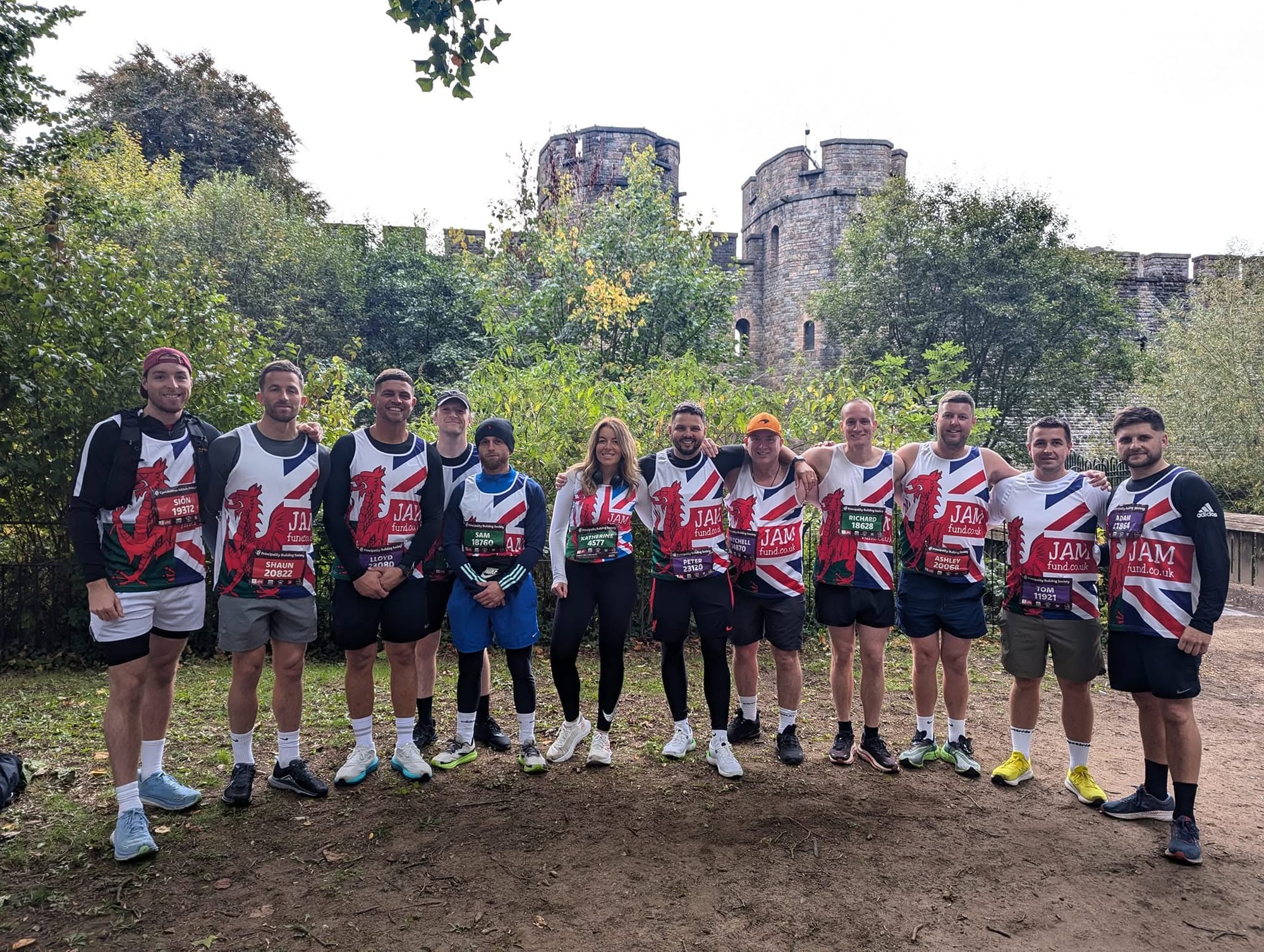 2024 Cardiff Half Marathon team raises around £6,582