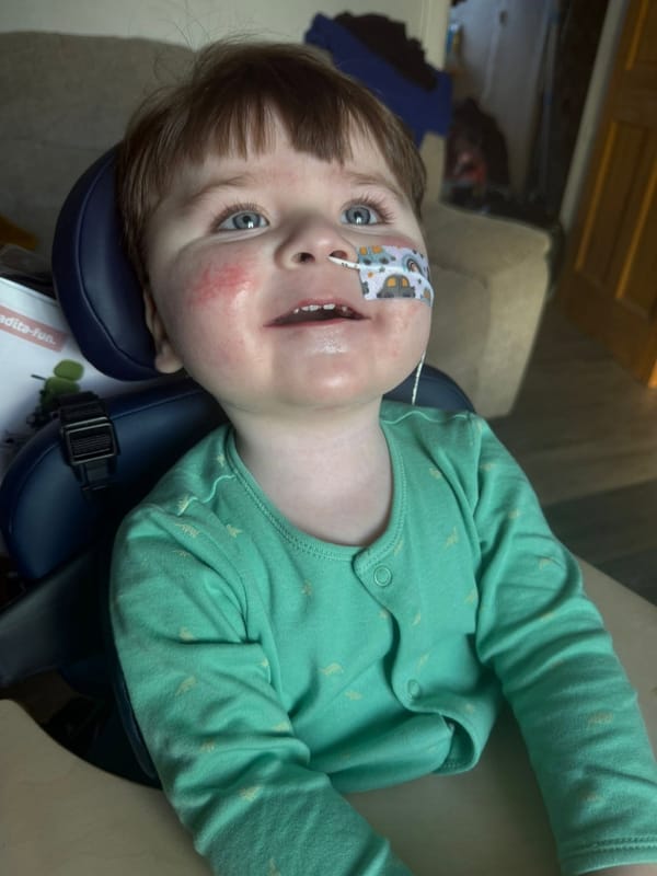 Support for 16-month-old Jack from St Athan
