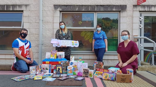 £500 of toys for Kettering General children's A&E