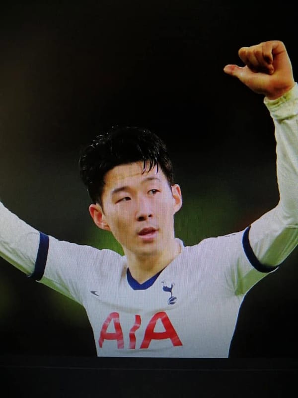 Signed Son Heung-min cap auction winner