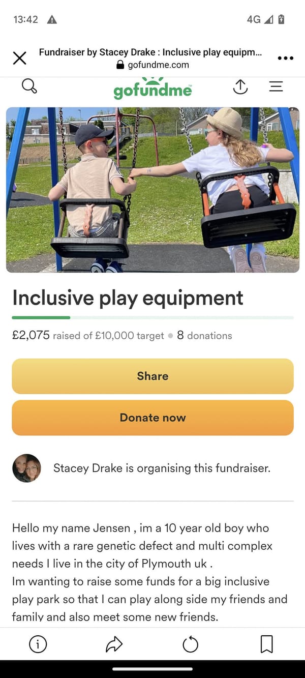 £2,000 donated to Stacey's fundraiser